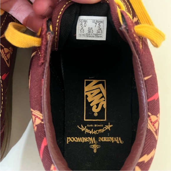 Vivienne Westwood x Old Skool Anglomania Harry Potter Vans Sz 7.5 - Picture 9 of 9